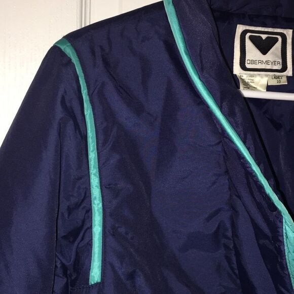 Vintage Retro Obermeyer Ladies 80’s Winter Style Snowboard Parka Ski Jacket 10 - Picture 4 of 5